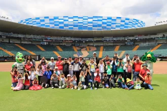 Niñas y niños de Cuautlancingo visitan a los Pericos de Puebla