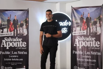 Salvador Aponte en Puebla