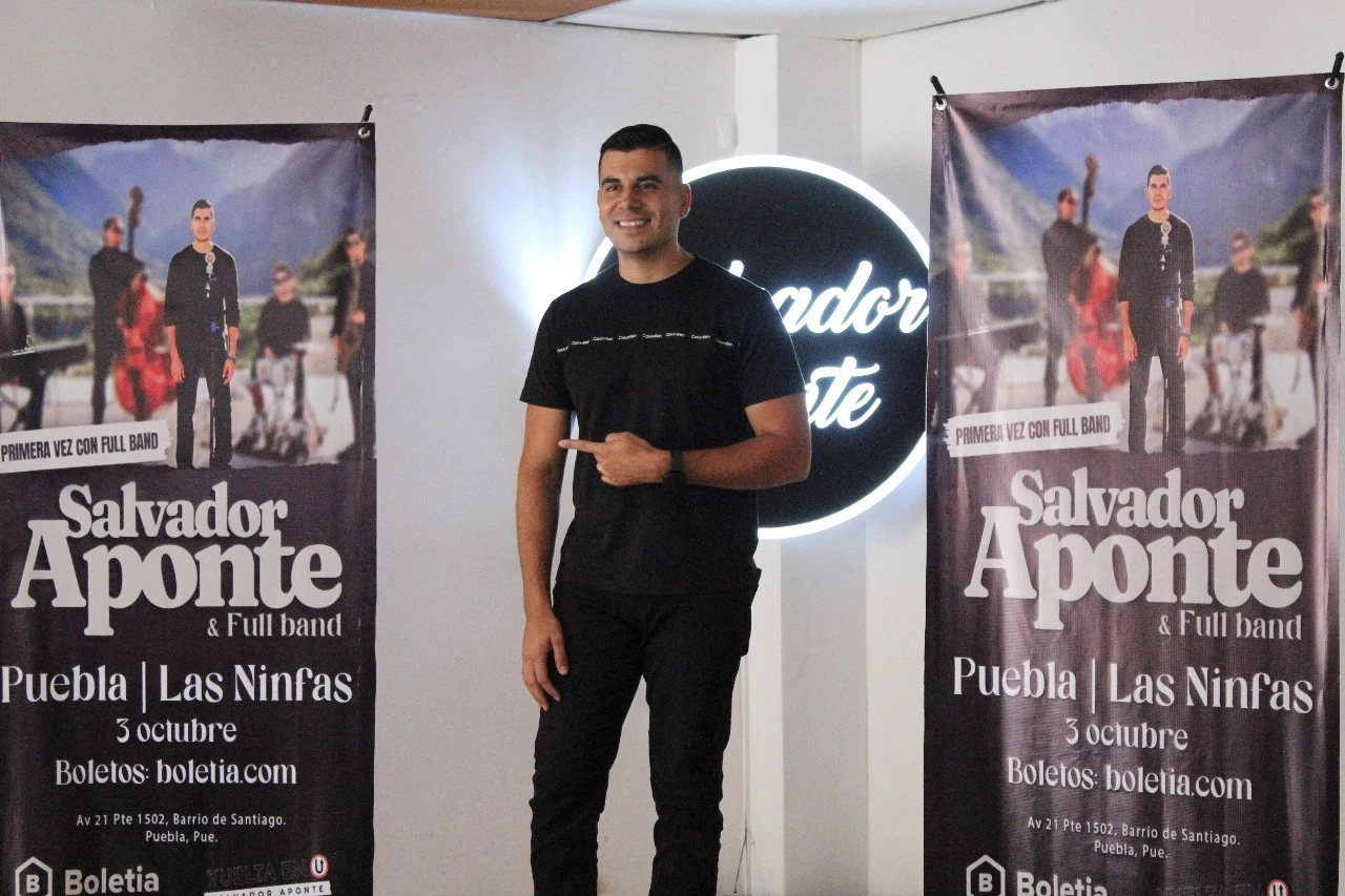 Salvador Aponte en Puebla