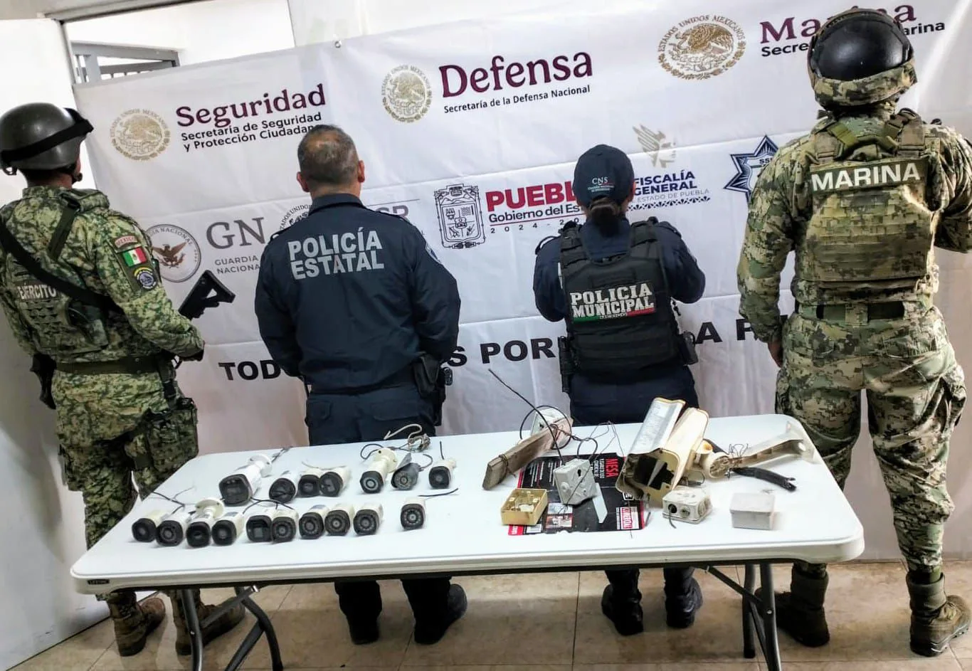 Operativo Disuasivo y presencial contra Cámaras parásito