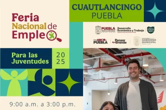 Gobierno de Cuautlancingo anuncia “Feria Nacional de Empleo 2025 Para las Juventudes”