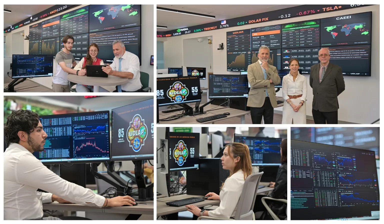 La UDLAP Inaugura el CAEEI: Primer centro financiero universitario de realidad inmersiva en América Latina