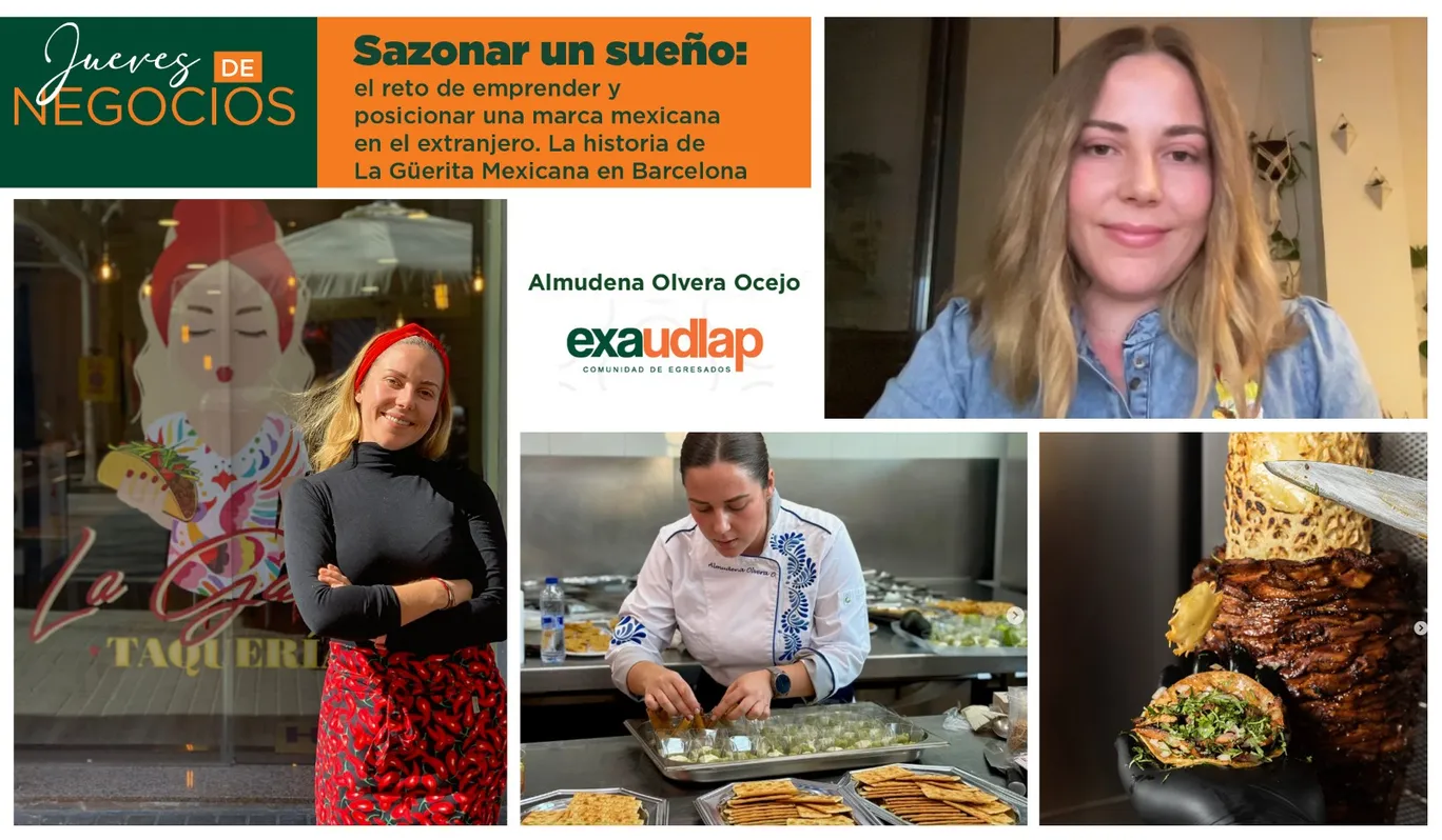 Egresada UDLAP conquista Barcelona con auténtica gastronomía mexicana