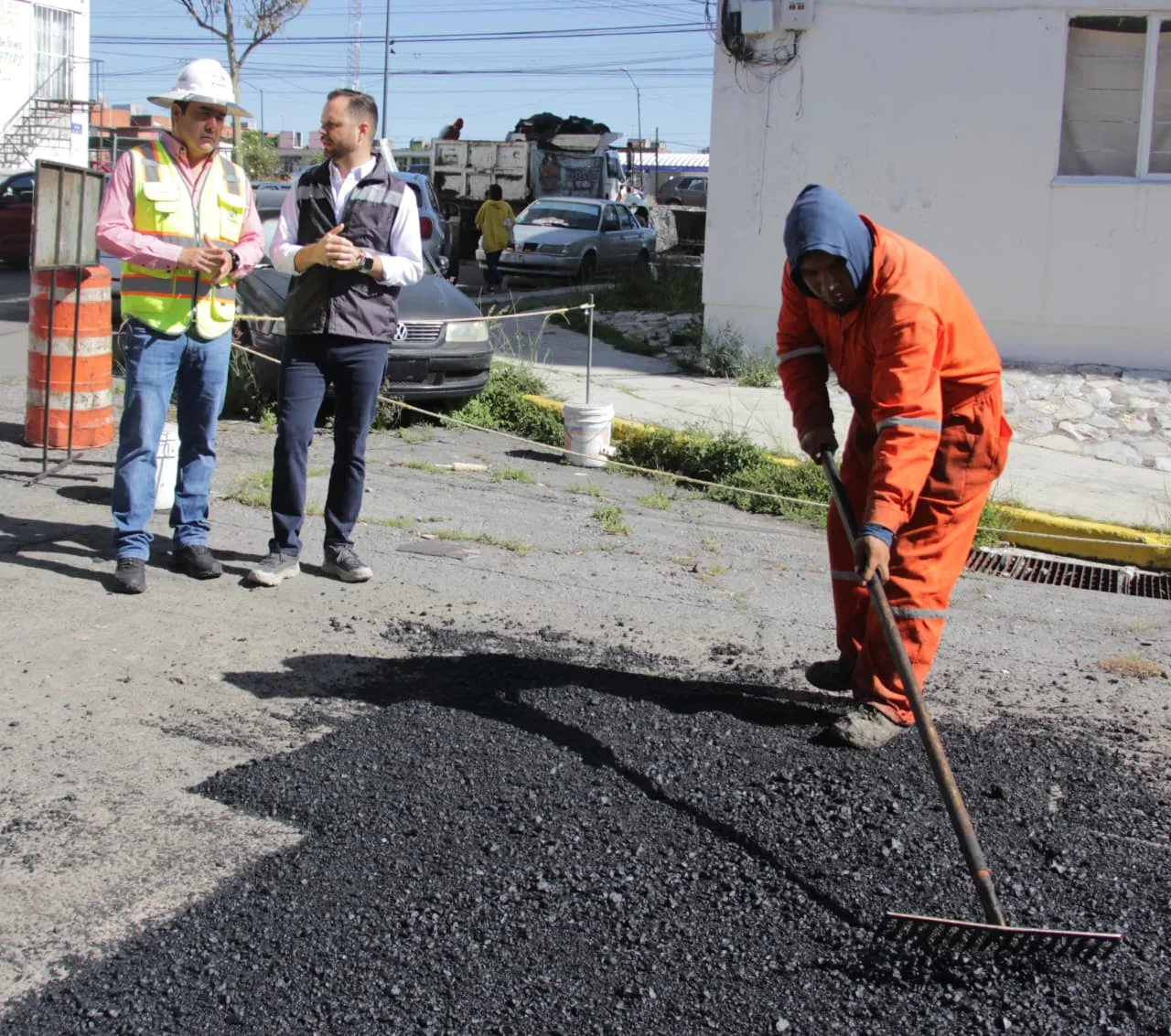 Atiende Gobierno de la Ciudad vialidades y calles de la Margarita