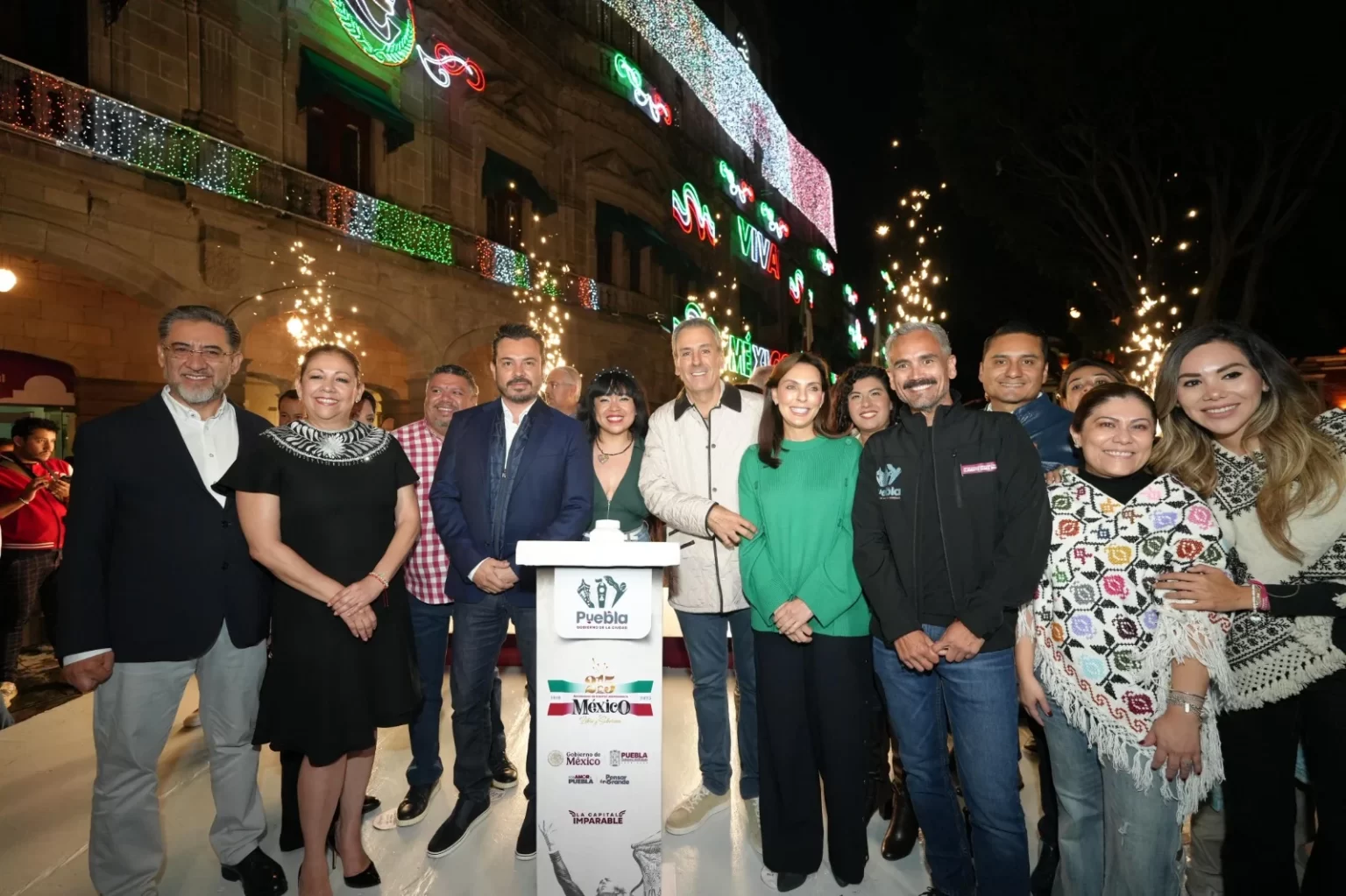 Pepe Chedraui iluminó el Primer Cuadro de la ciudad por las Fiestas Patrias 2025 imagen 1