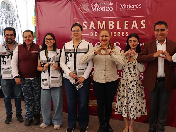 Gobierno de Puebla promueve construcción de paz con Asambleas de Mujeres