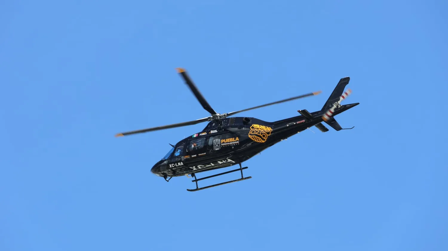 Arman operativo por aire y tierra en el municipio de Amozoc para localizar a personas reportadas como desaparecidas