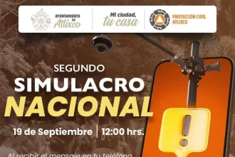 Atlixco se suma al segundo simulacro nacional 2025 Ariadna Ayala convoca a participar