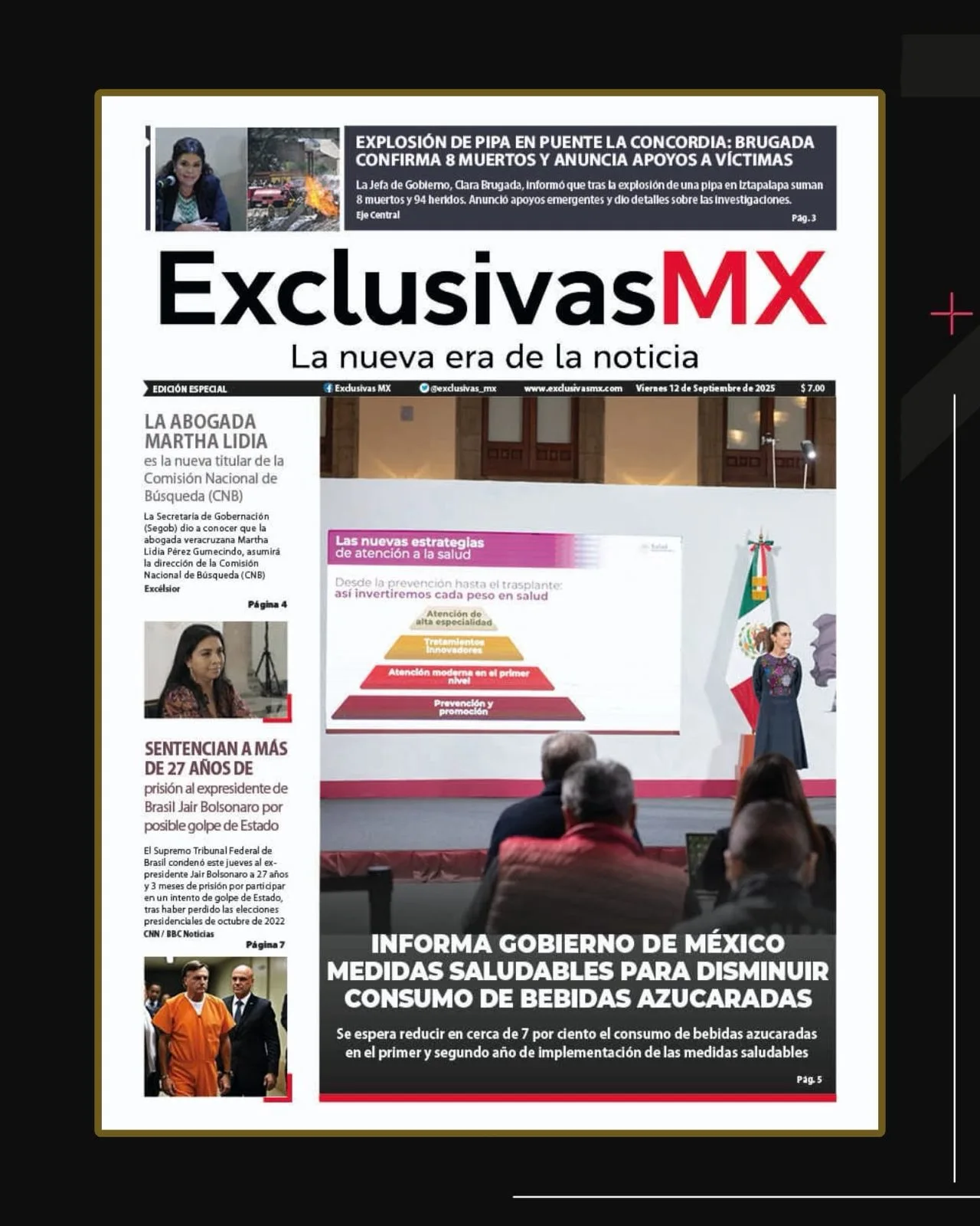 Boletín MX 12 Septiembre
