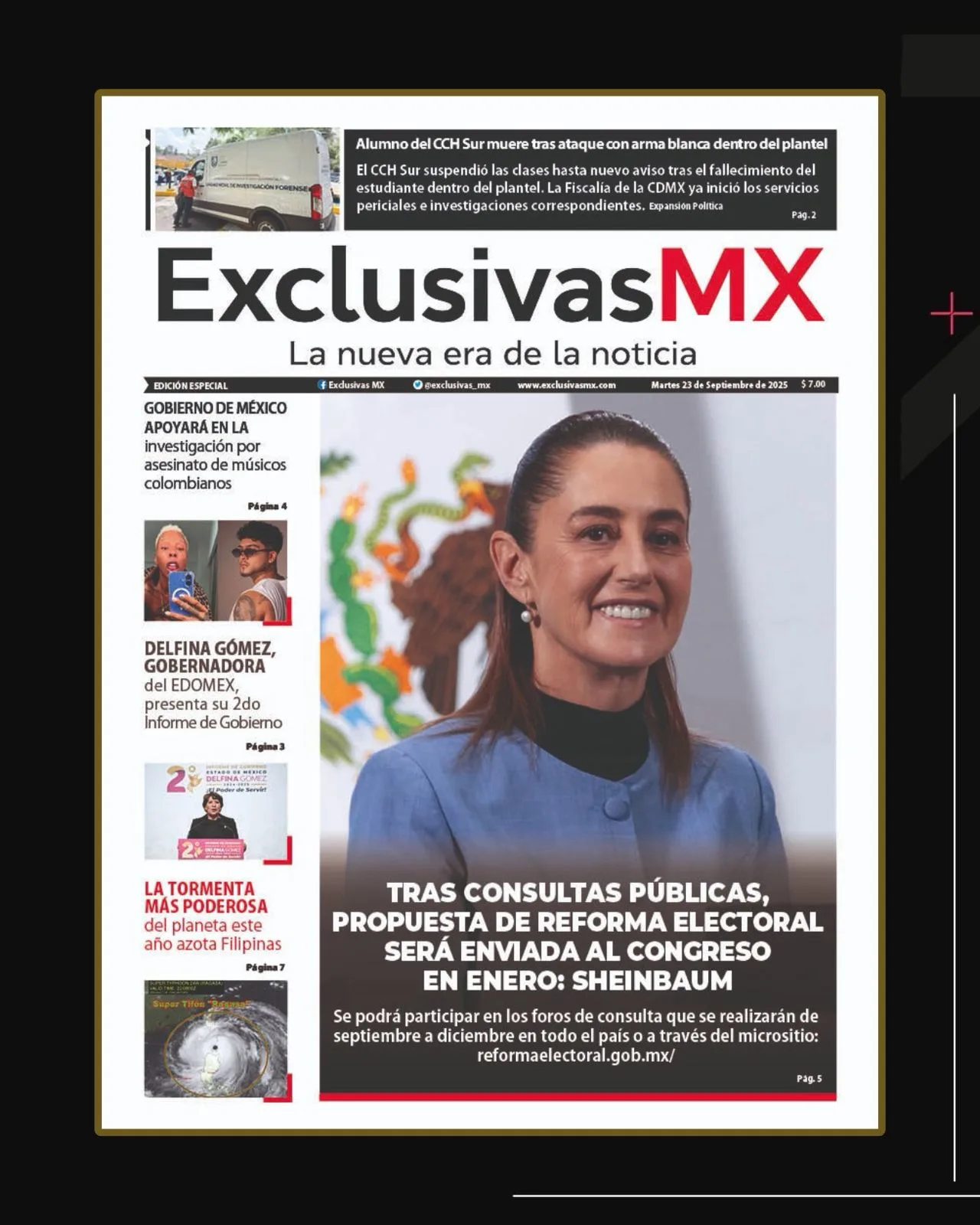 Boletín MX 23 Septiembre