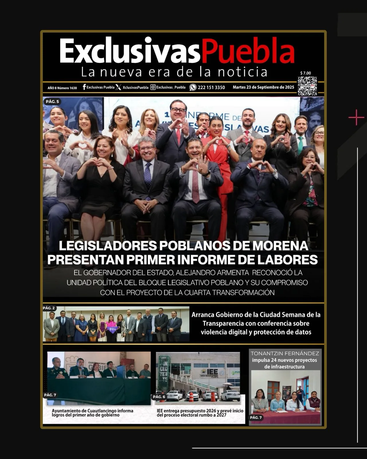 Boletín Puebla 23 Septiembre