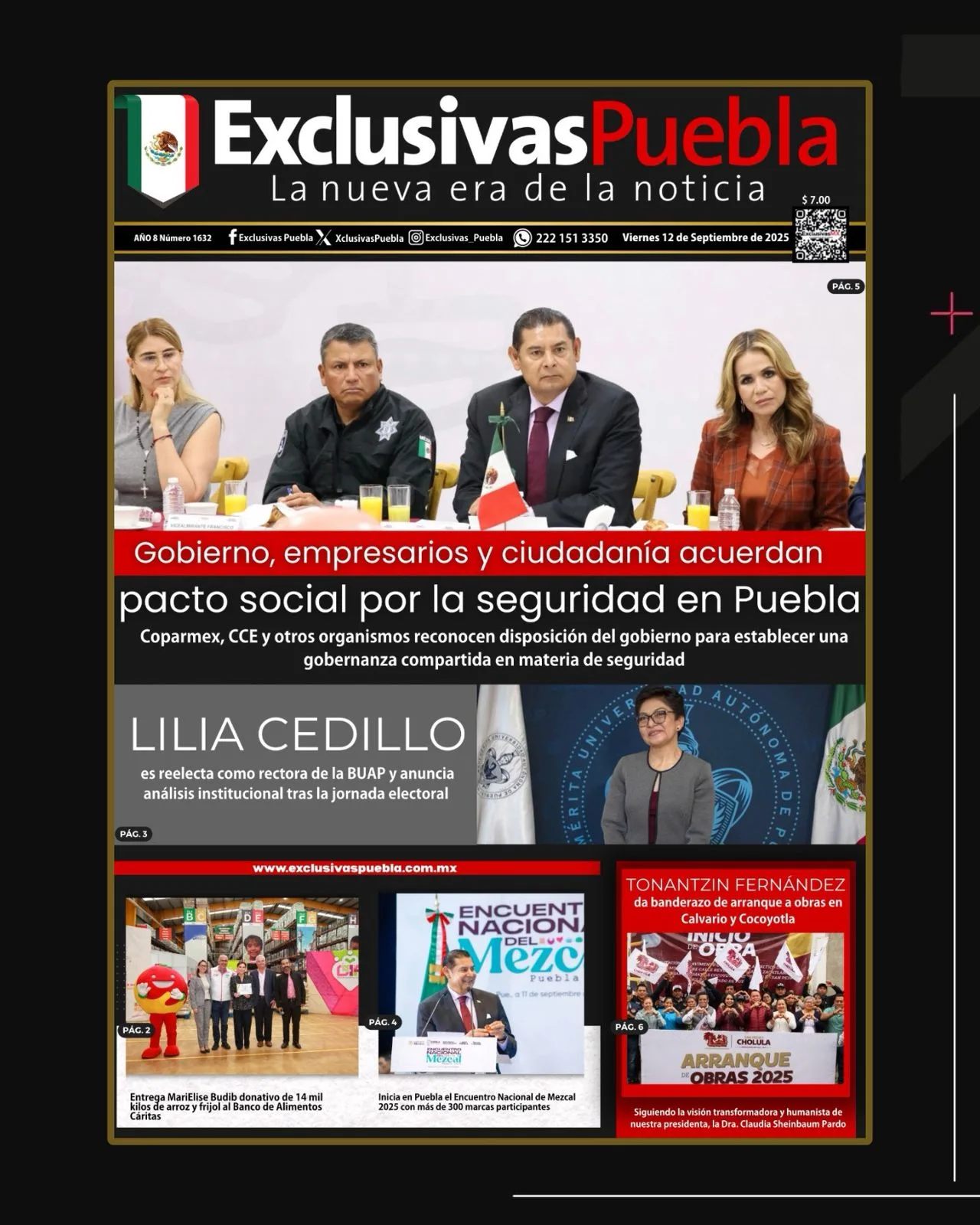 Boletín Puebla 12 Septiembre