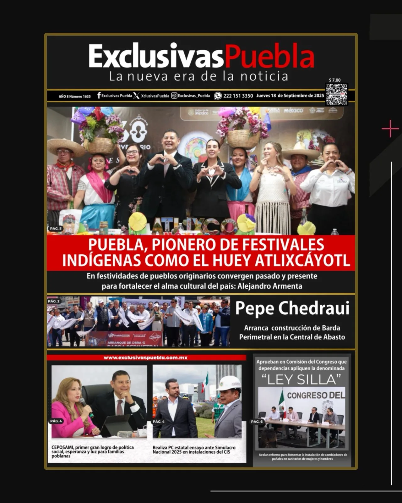 Boletín Puebla 18 Septiembre