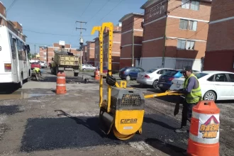 Campaña Capitalina Bacheando Puebla más de 153 mil baches atendidos