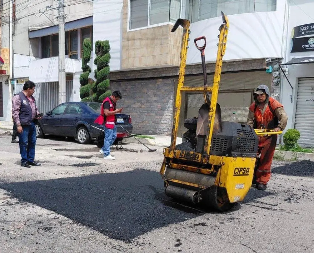 Campaña Capitalina Bacheando Puebla prioriza atención en accesos a la ciudad