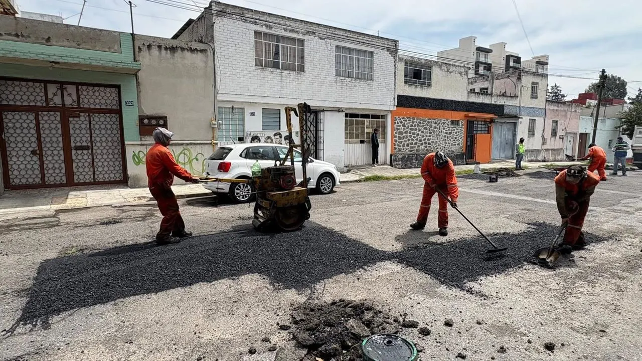 Campaña Capitalina Bacheando Puebla prioriza atención en accesos a la ciudad
