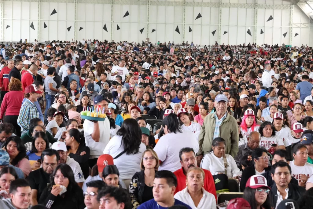 Claudia Sheinbaum presenta su informe y avances de la Cuarta Transformación en Puebla