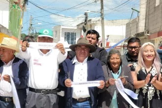 Construye Severiano de la Rosa Romero una de las calles que tendrá mayor impacto positivo en Amozoc
