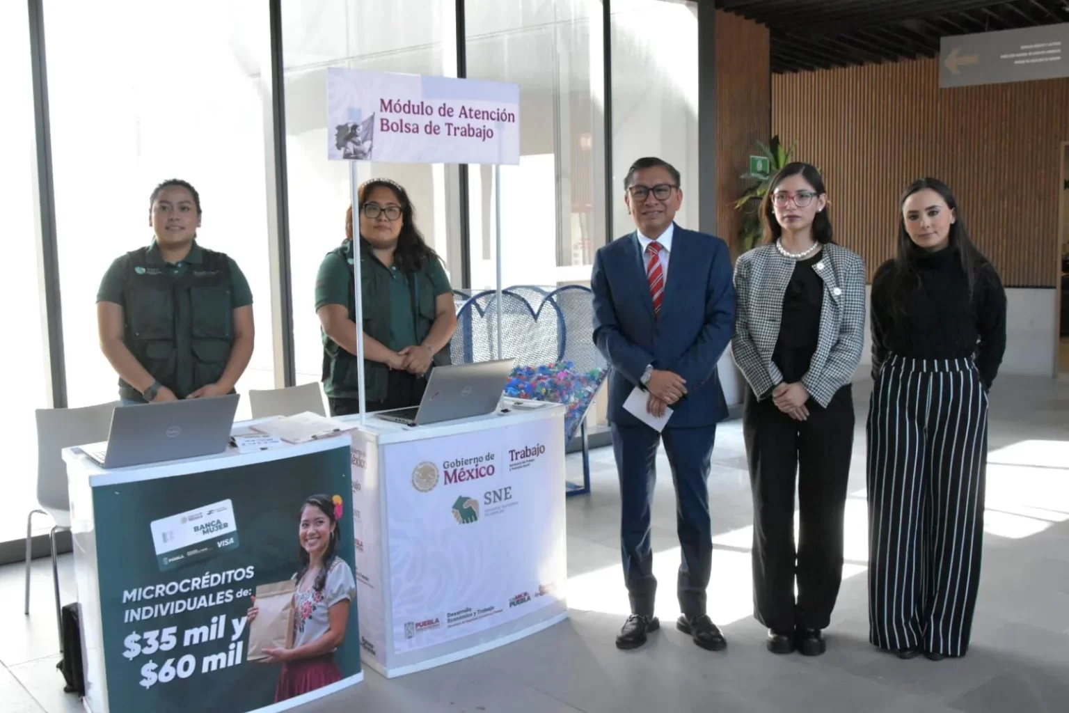 Figueroa impulsa empleo con módulo en el Congreso