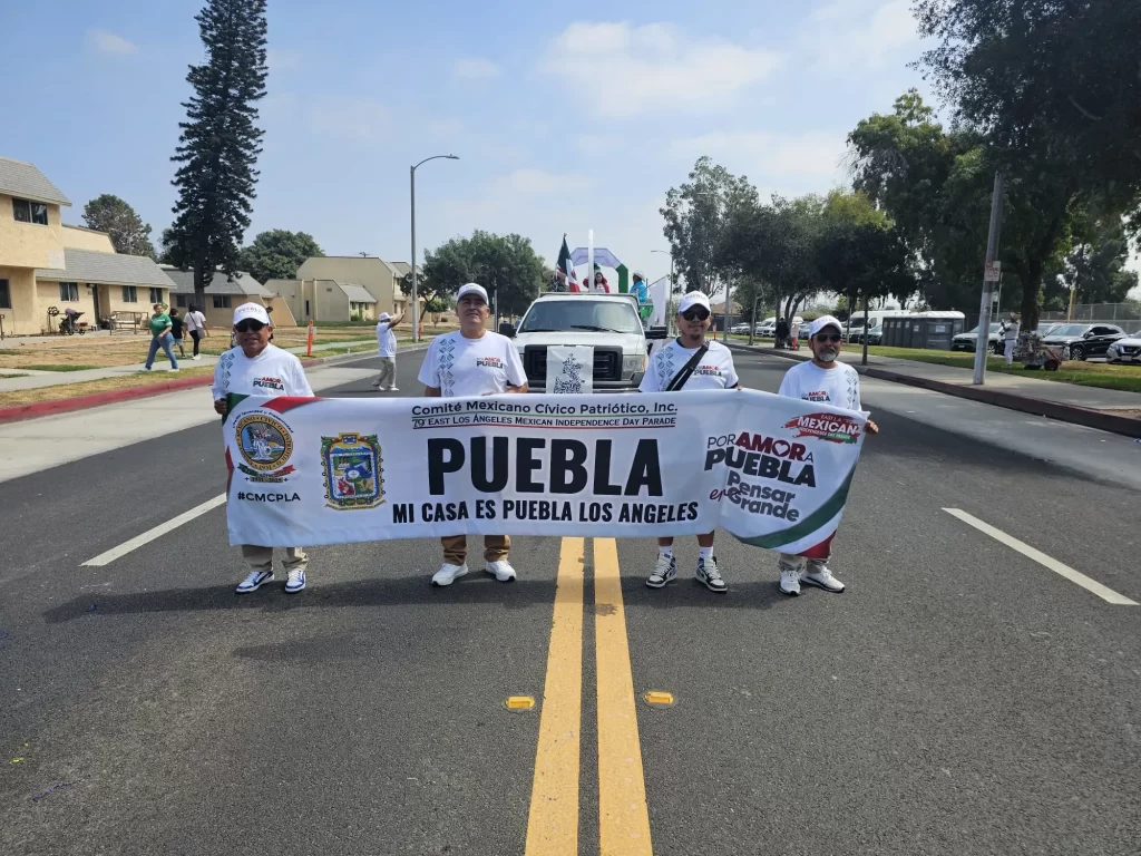 Gobierno de Puebla acompaña a comunidad migrante en festejos patrios en Estados Unidos