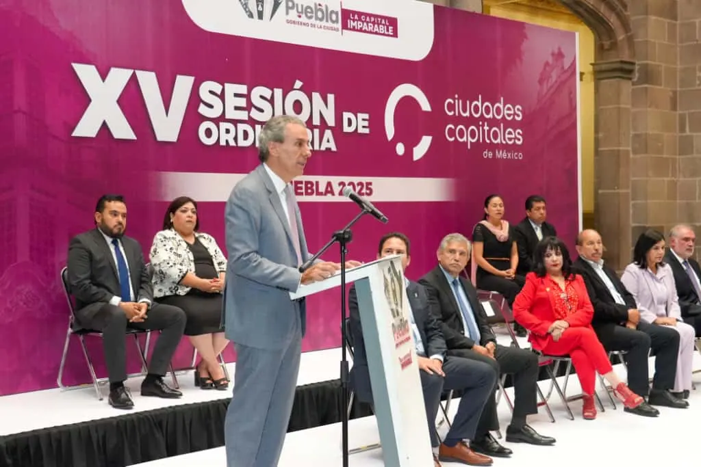 Gobiernos locales refuerzan cooperación en la Sesión Ordinaria de la ACCM encabezada en Puebla capital por Pepe Chedraui