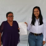 Justicia Social que se construye con hechos Ariadna Ayala entrega pavimentación en la colonia Los Ángeles en Atlixco