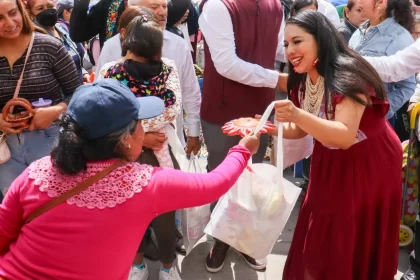 Más de 100 mil personas vivieron el Milenario Trueque en San Pedro Cholula