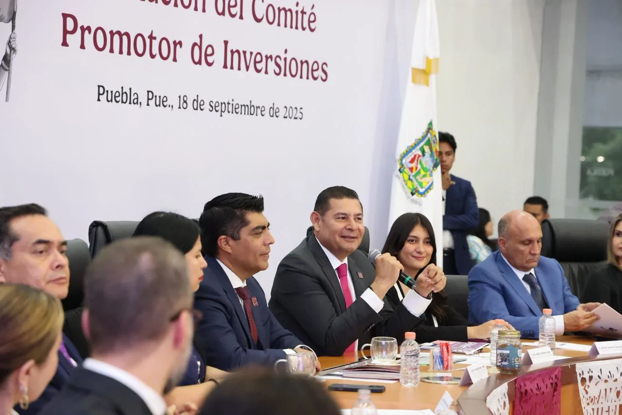 Puebla activa Comité Promotor de Inversiones impulso clave al Plan México