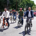 Realiza Gobierno de la Ciudad rodada ciclista por el Día Mundial sin Automóvil