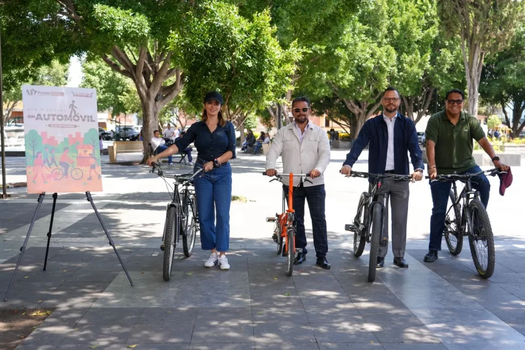 Realiza Gobierno de la Ciudad rodada ciclista por el Día Mundial sin Automóvil