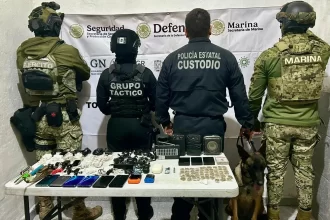 Realiza SSP revisión en el Centro Penitenciario distrital de Huejotzingo