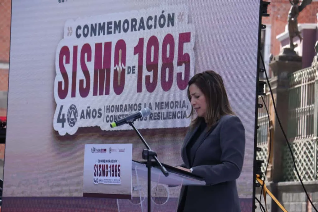 Reconoce Ayuntamiento de Puebla labor de instituciones de emergencia en aniversario del 19S