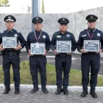 Reconoce Gobierno de la Ciudad a policías por acciones destacadas