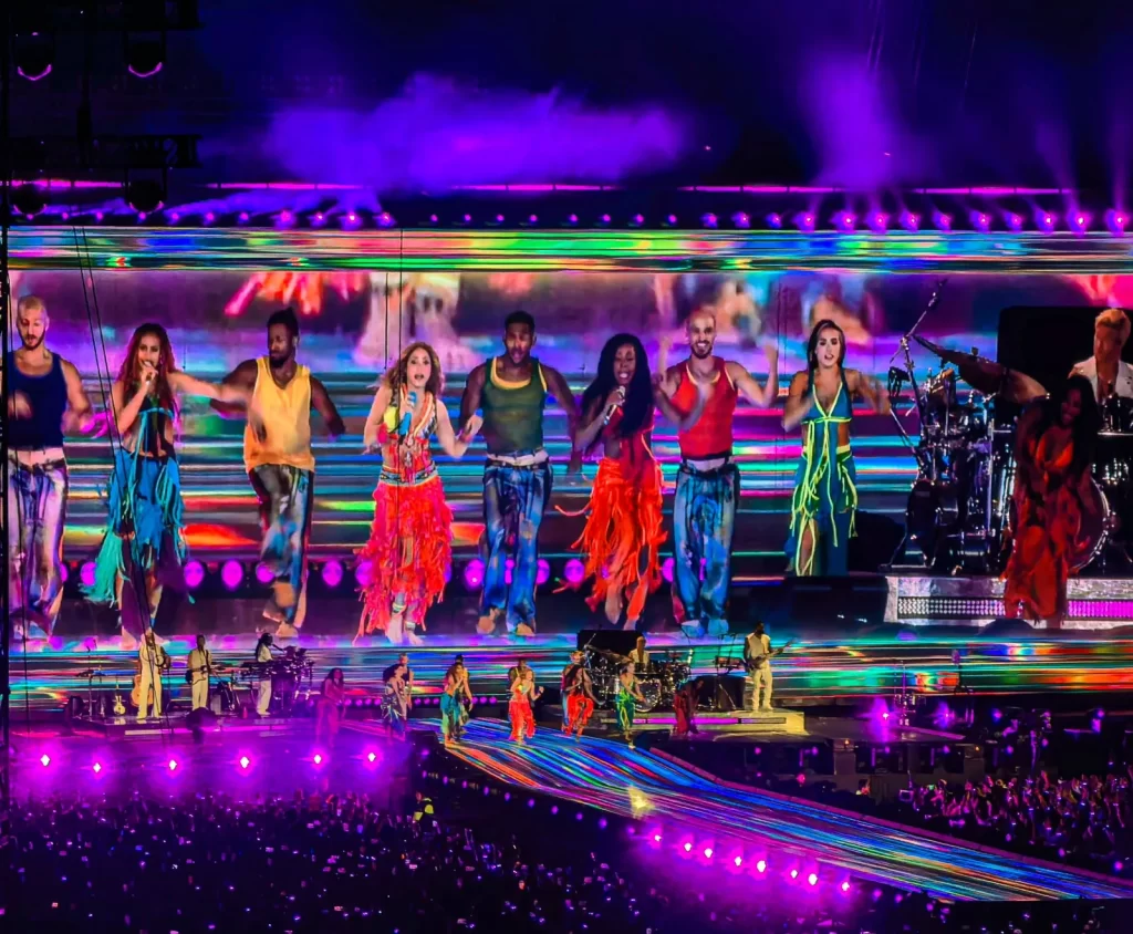 SHAKIRA DEJA UNA NOCHE INOLVIDABLE PARA TODOS LOS POBLANOS