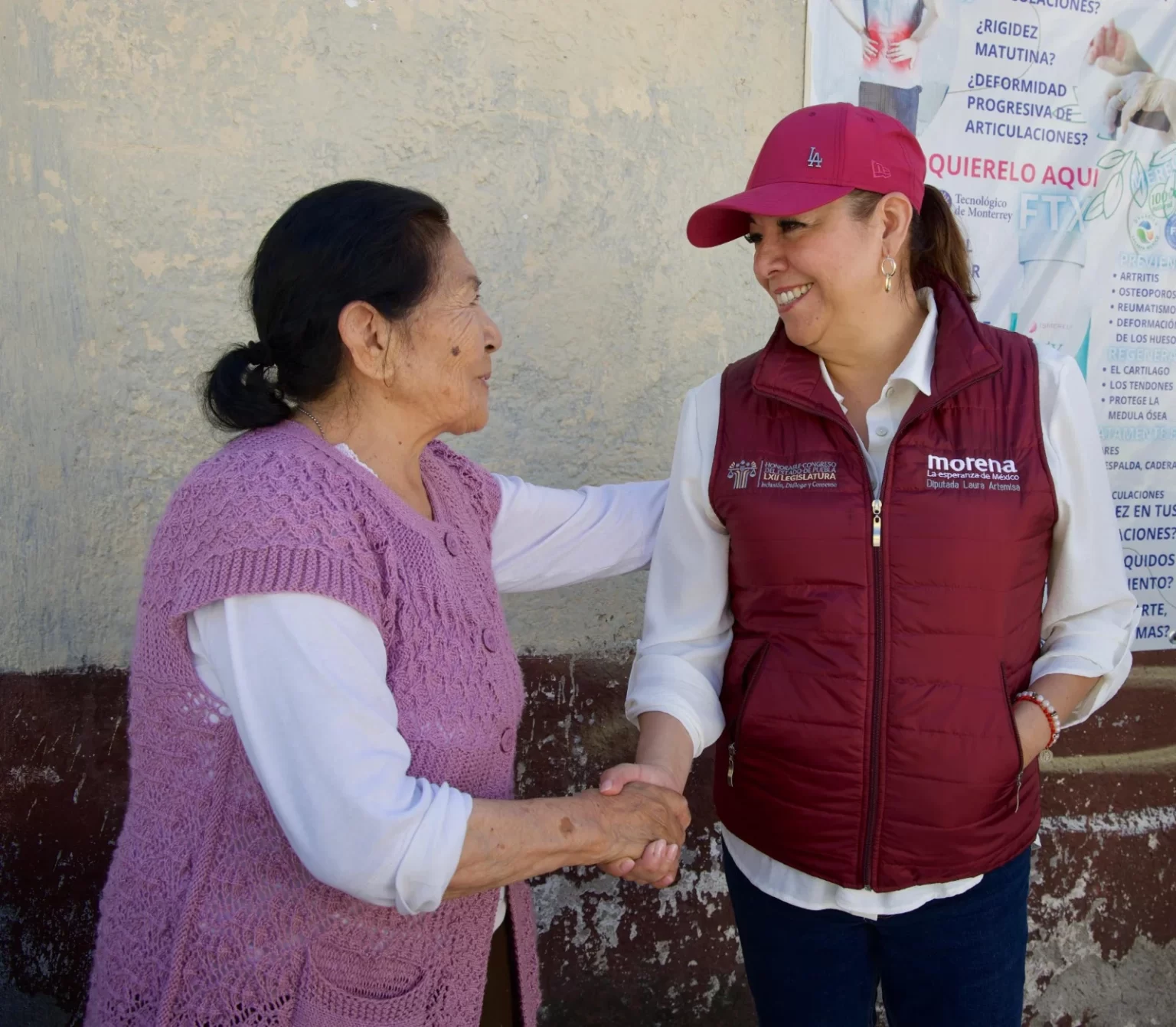 Solo con trabajo unido Puebla avanzará, señala Laura Artemisa
