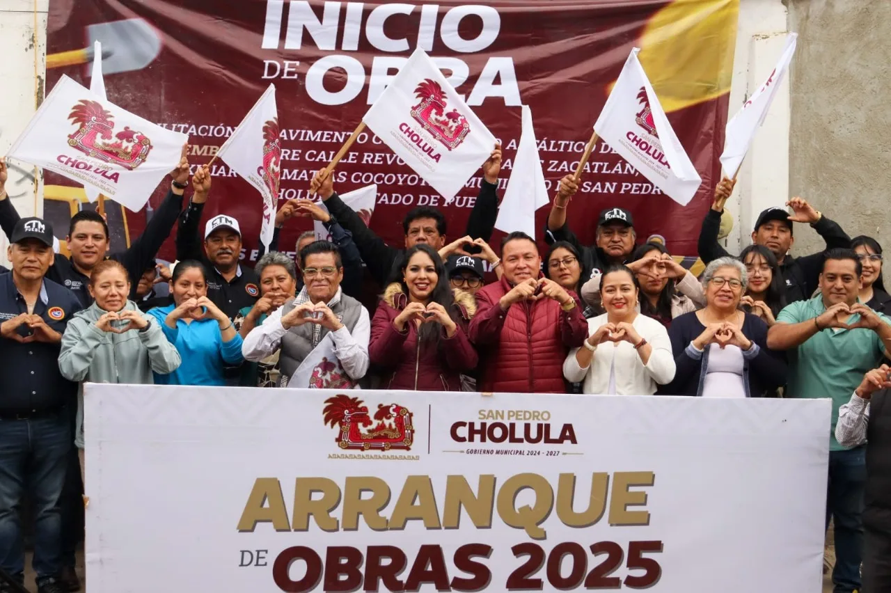 Tonantzin Fernández da banderazo de arranque a obras en Calvario y Cocoyotla