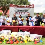 Inician los talleres de futbol del Club Puebla en San Pedro Cholula