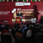 Alfonso Vélez Merino, presidente municipal de Los Reyes de Juárez, rinde su Primer Informe de Gobierno