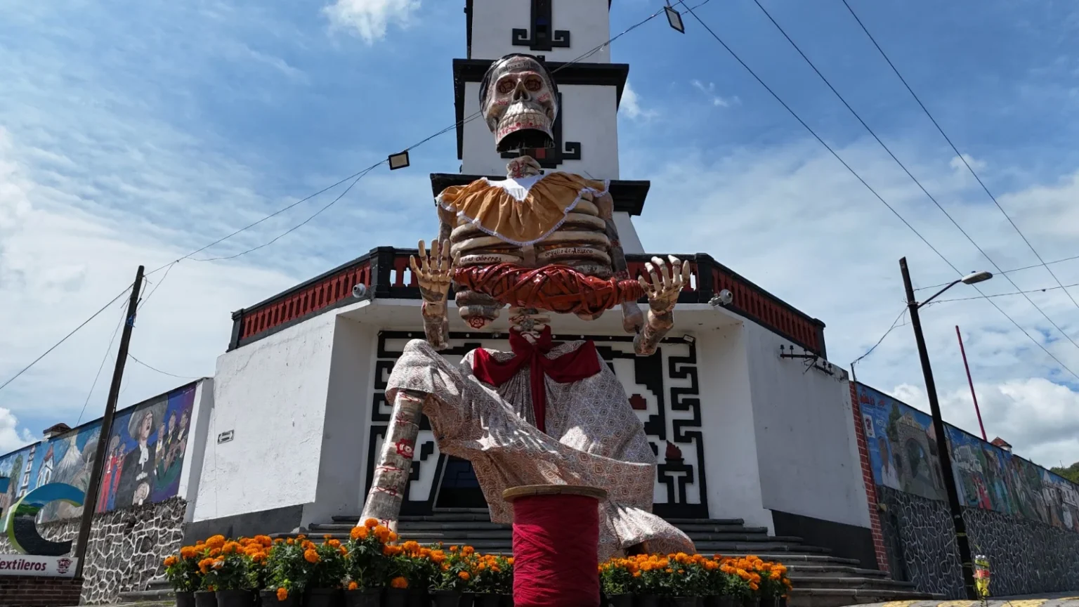 Ariadna Ayala invita a conocer "La Catrina Obrera Textil" en Metepec, Atlixco