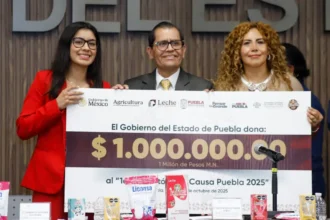 Arranca en Puebla el Lechetón con Causa 2025 con meta de 50 mil litros de leche