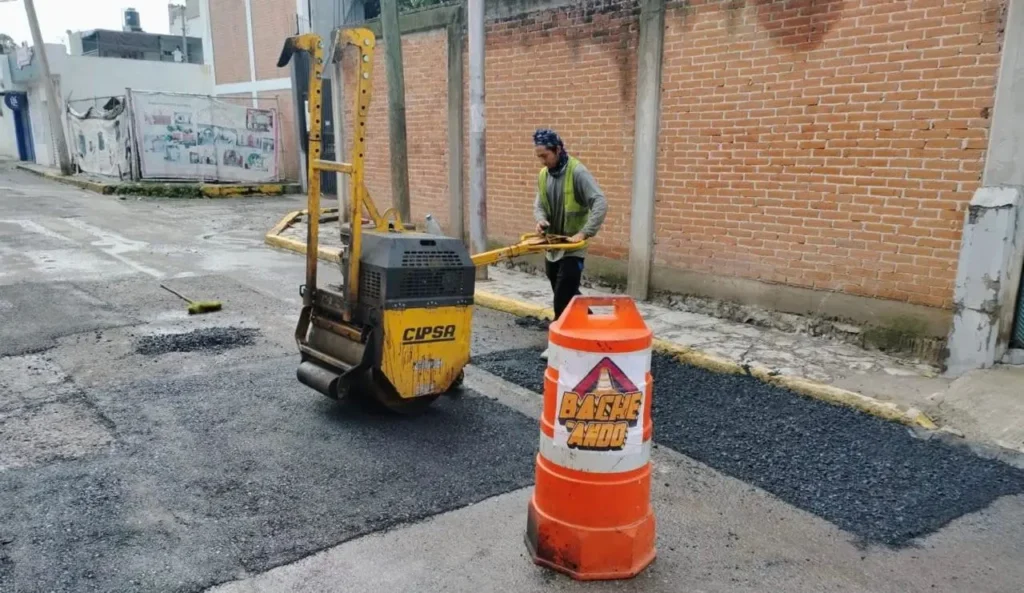 Campaña Capitalina Bacheando Puebla fortalece la infraestructura vial en el norte de la ciudad