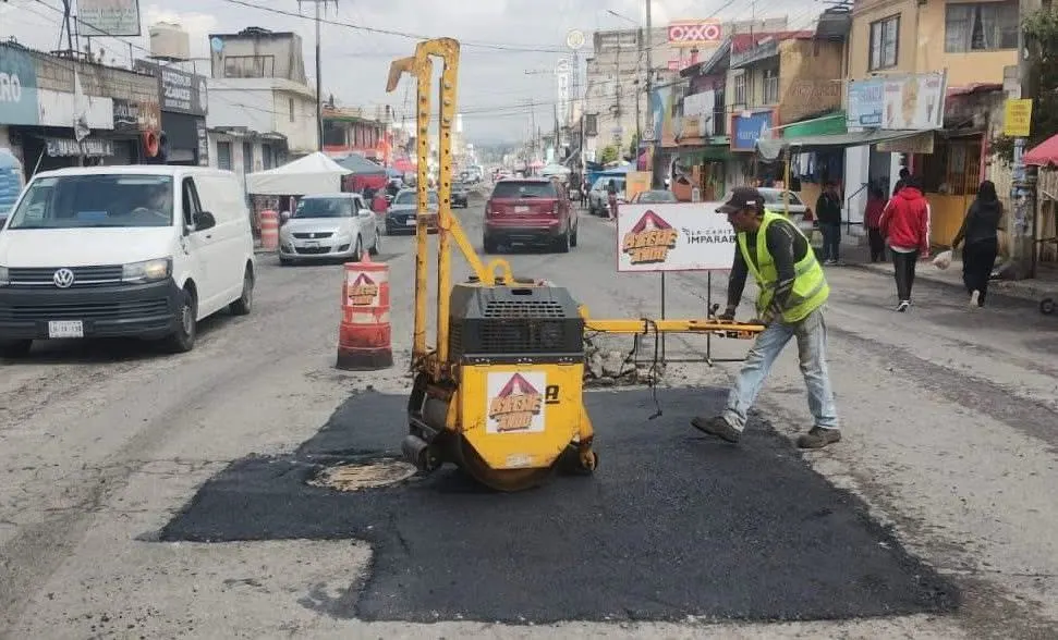 Campaña Capitalina Bacheando Puebla fortalece la infraestructura vial en el norte de la ciudad