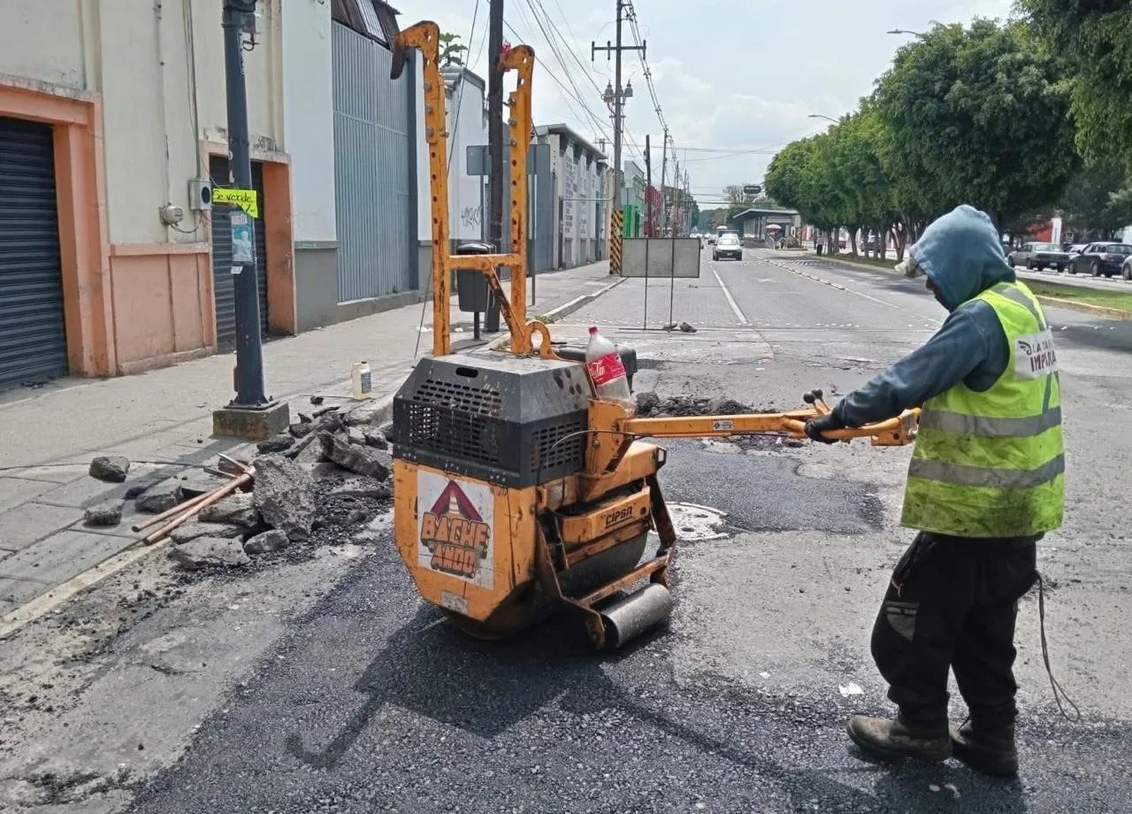Campaña Capitalina Bacheando Puebla trabajo permanente en materia infraestructura vial