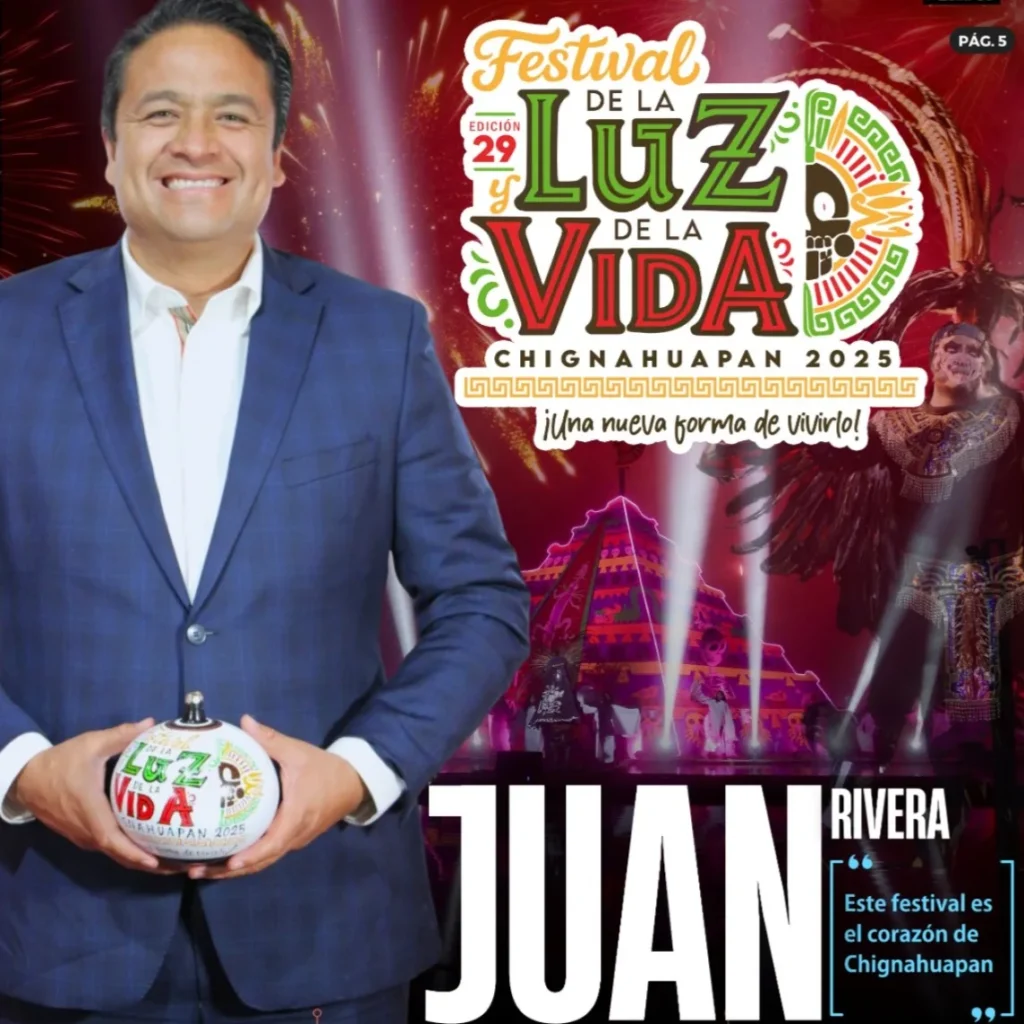 Chignahuapan se ilumina con el Festival de la Luz y de la Vida 2025