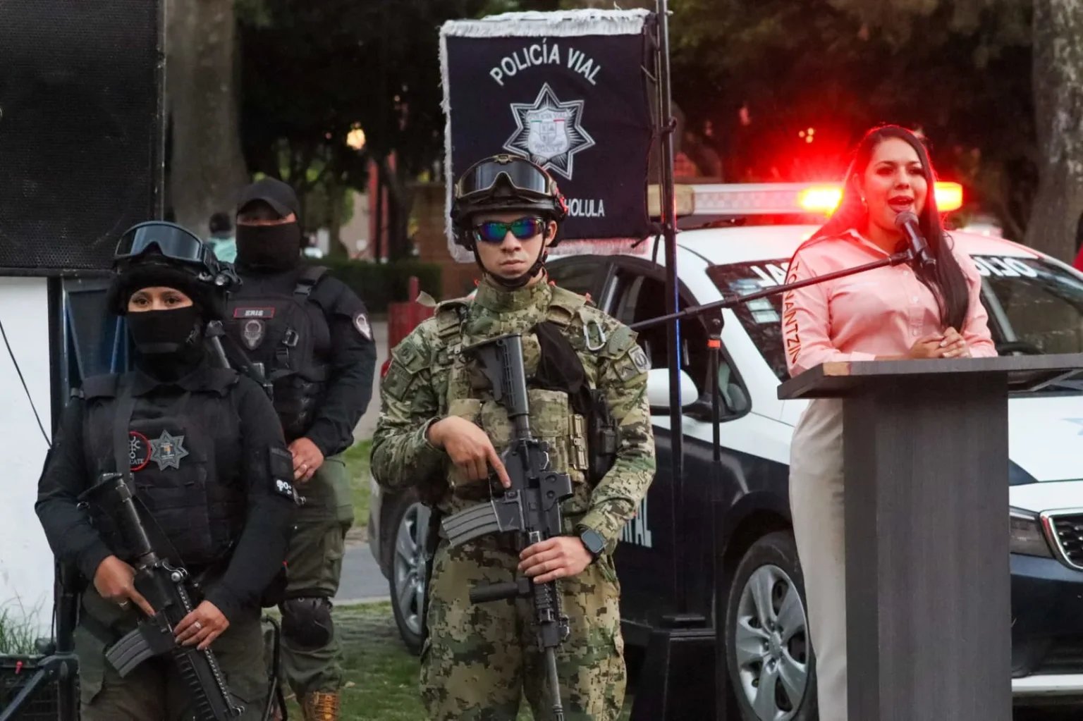 Con “Cholula Segura”, Tonantzin Fernández consolida la estrategia de seguridad en San Pedro Cholula