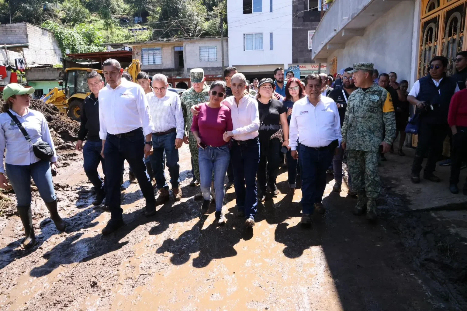 Con, coordinación y prontitud, respondió el Gobierno del Estado ante contingencia en la sierra norte