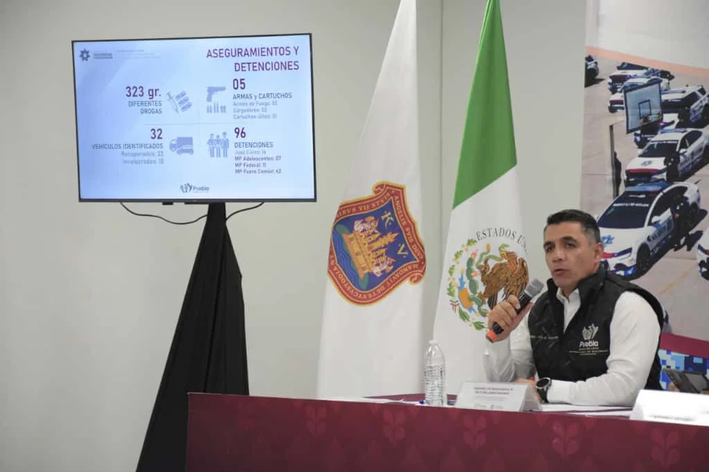 Consolidan acciones a favor de la tranquilidad de las familias de Puebla Capital