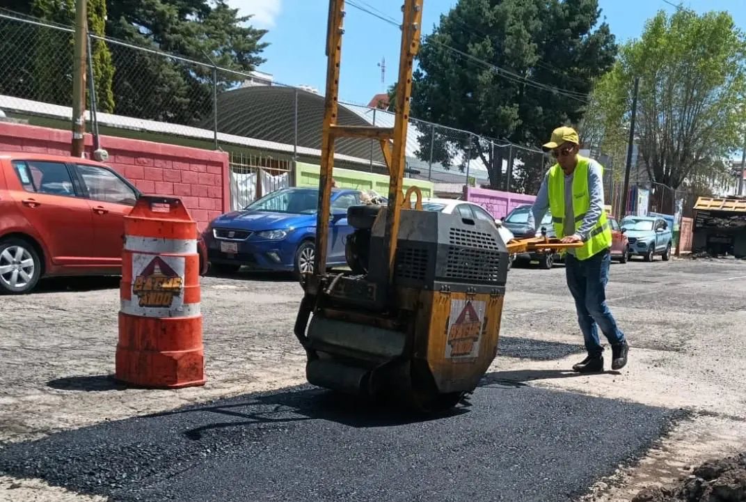 Continua en Marcha la Campaña Capitalina Bacheando Puebla