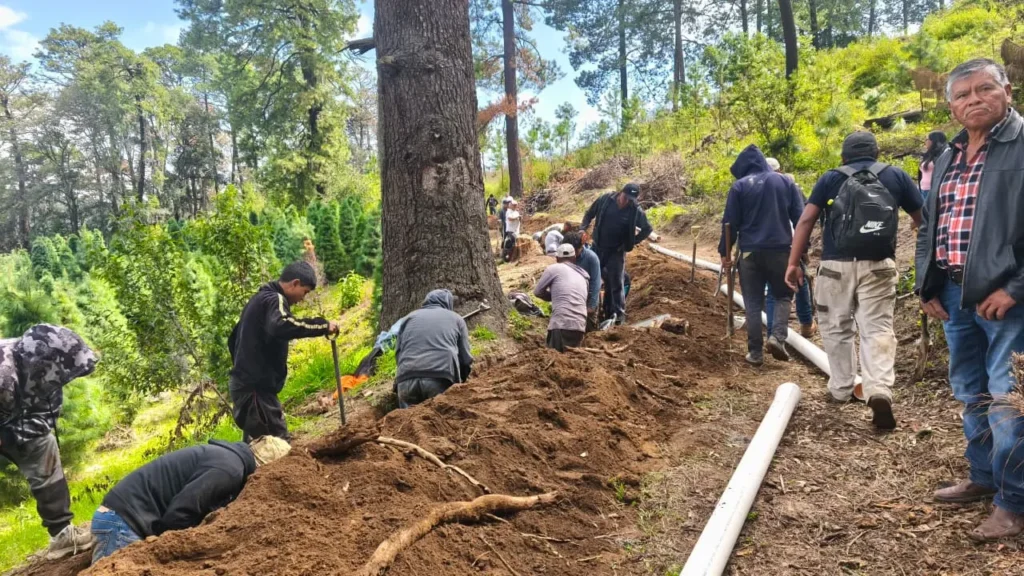 Después de más de 50 años, San Martinito contará con red de agua potable gracias a la participación ciudadana