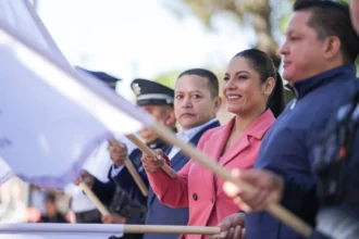 Entrega Lupita Cuautle 15 patrullas y 5 motocicletas para la Policía Municipal